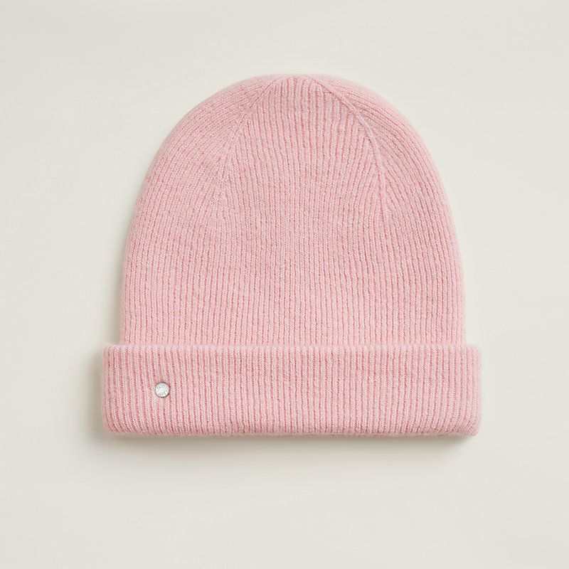 Lisa Slalom beanie - Pink | Hermès USA